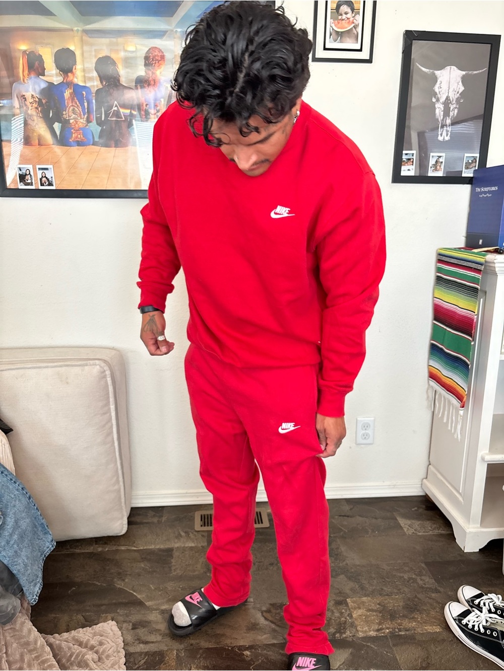 Nike Men’s Red Jogger PANTS